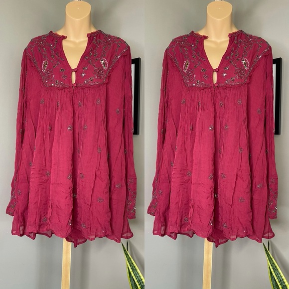 Free People Bali Golden Sun Dress